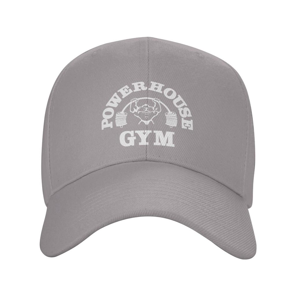 Personalized Powerhouse Gym Baseball Cap Sports Women Unisex's Adjustable Fitness Building Muscle Dad Hat Spring