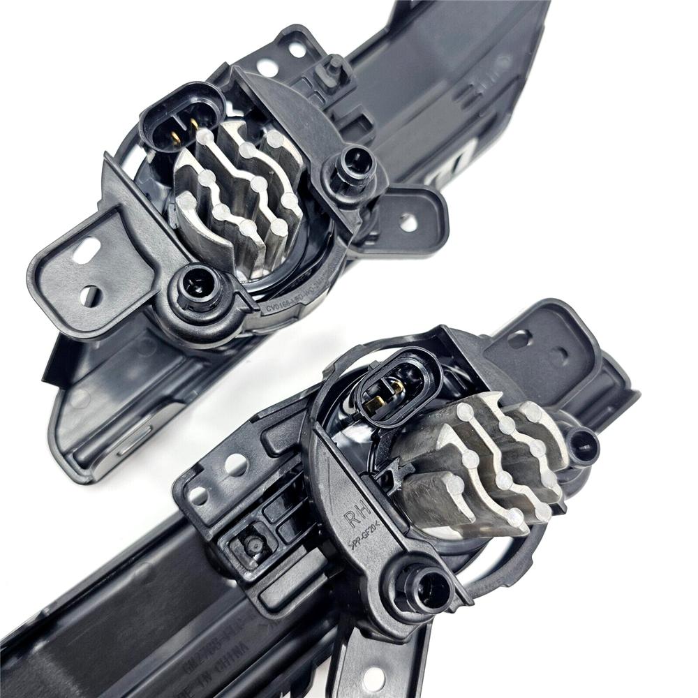 1 Set Car Front Left and Right Side Fog Lights & Bezels For GMC Canyon 2023 2024