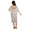 2026 Women's Cute Pajamas - Stretch Cotton-Blend, Short Sleeve Nightgown with Chest Pads for Summer