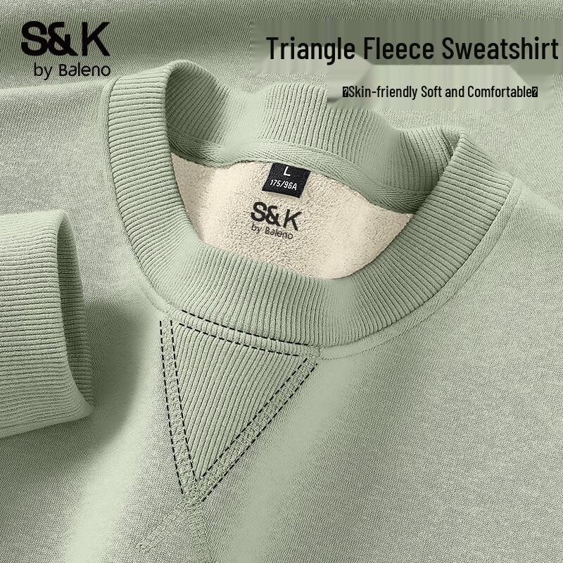 

Baleno Men s S&K Heavyweight Fleece-Lined Sweatshirt XL