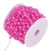 60m Roll Pearl Wire Beads 3mm+8mm Plastic Beads Pearl Bead String Pearl Garland String DIY Wedding Decoration
