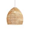 Natural Wicker Design Pendant Light Apply for Living Room Kitchen Indoor Decorative Lighting Wooden Chandelier Pendant Lights