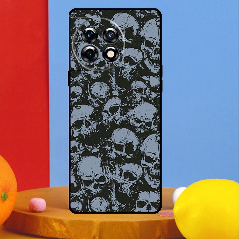 Skeleton Skull Art Cover For OnePlus Nord 3 2 CE 4 Lite N30 N20 N10 OnePlus 8T 10T 13 13R 12 12R 11 10 Pro Case