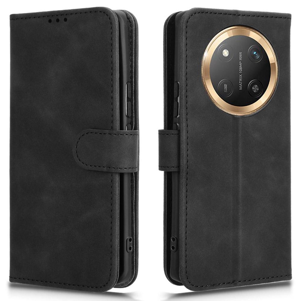 Dla Honor X60 Pro 5G/Magic7 Lite 5G/X9c 5G Skórzane Etui Skóra w Dotyku Odporne na Upadki Portfel Klapka Pokrowiec na Telefon