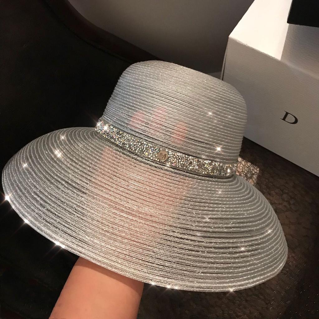 Summer Women's Folding Beach Hat Versatile Travel Visor UV Protection Seaside Sun Hat Straw Hat