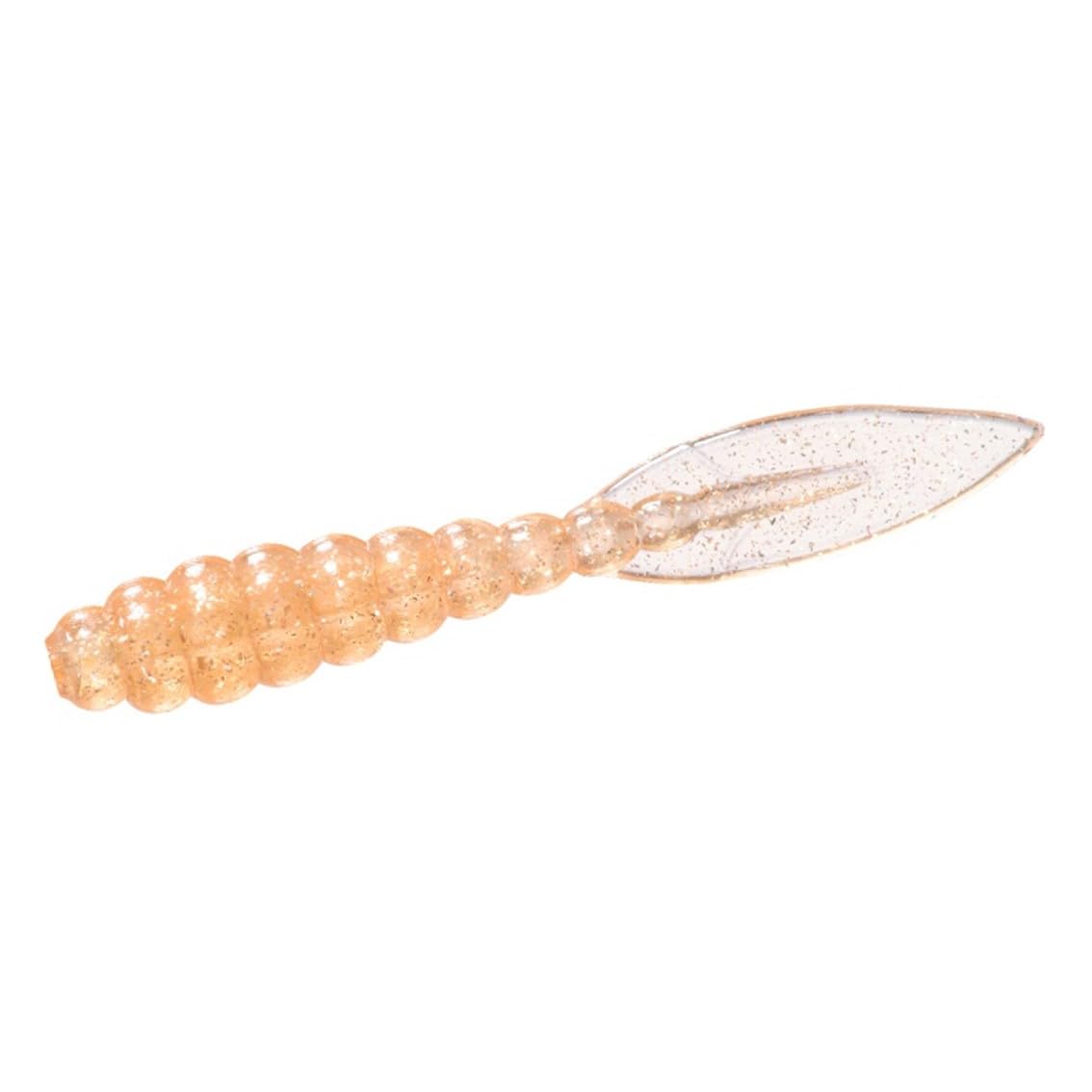 DAIWA Worm Moonlit Beauty Vivibeam 1.5 Light Orange 1.5 inch