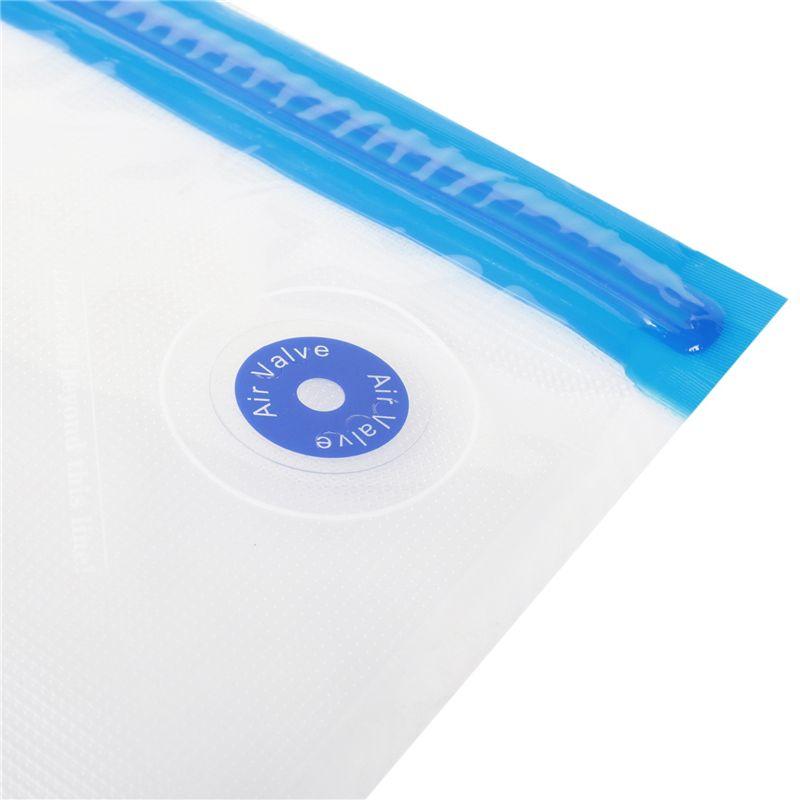 5PCS Vacuum Food Storage Zipper Bags For Electric Handheld Vacuum Sealer Pump Reusable Portable 26 X 34 Cm