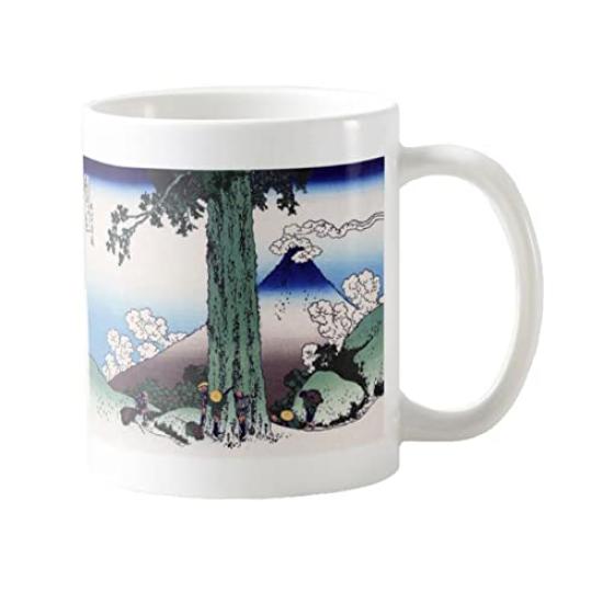 

Кацусика Виды Фудзи Фотокружка Хокусая Тридцать шесть «Косю Мисимагоэ» Кружка (Серия Укиё-э)