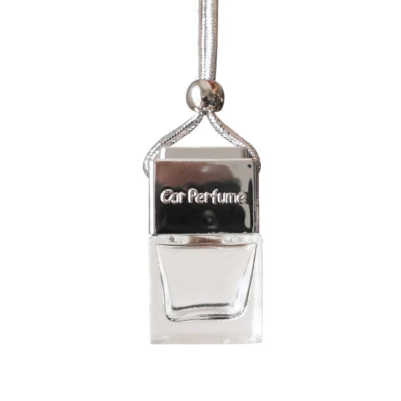 Car Aromatherapy Hanging Bottle - Glass Pendant Ornament for Car Interior