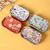 1Pcs Mini Flower Decor Drink Can Tinplate Box Empty Storage Container for Candy Small Accessory Travel Portable Organizer