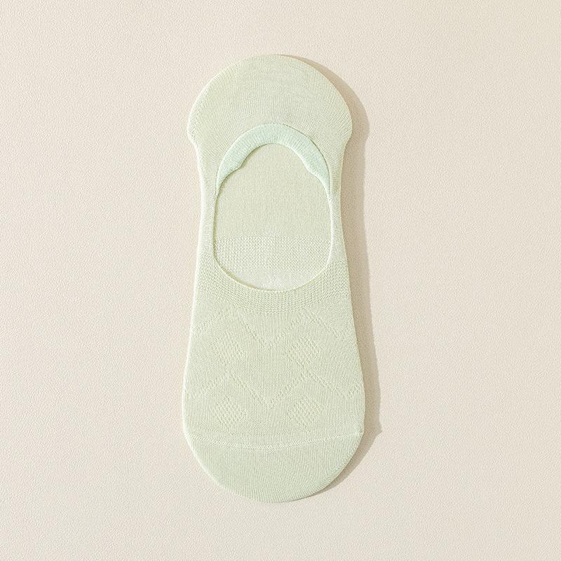 Female Summer Shallow Mouth Mesh Breathable Invisible Non Slip Non Drop with Boneless Breathable Boat Socks