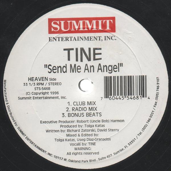 

12inch Record TINE - Send Me An Angel STS5468 Summit 1996 US Dance & Electronica