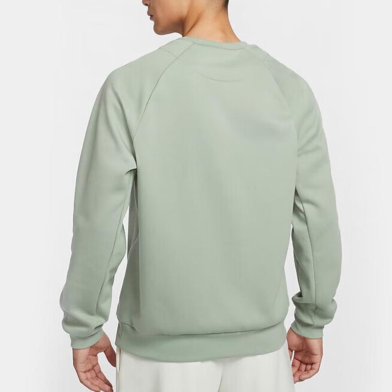 Nike Primary Sweatshirts Men's Light Green Gray Crew Neck Moderate FZ0972-370