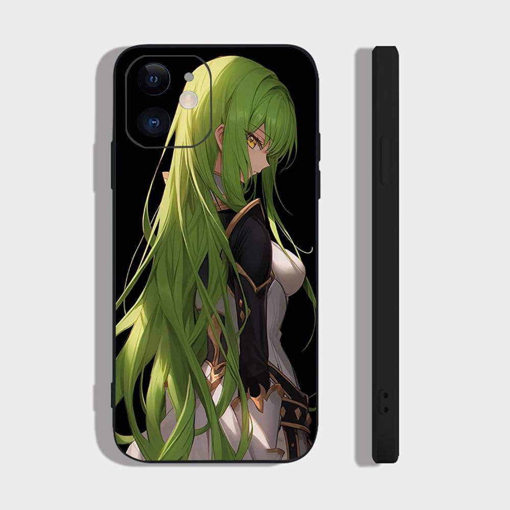 CODE GEASS Lelouch Of The Rebellion Animation Phone Case For IPhone 17 Air 16 15 14 13 Pro Max 11 12 Black Silicone Cover
