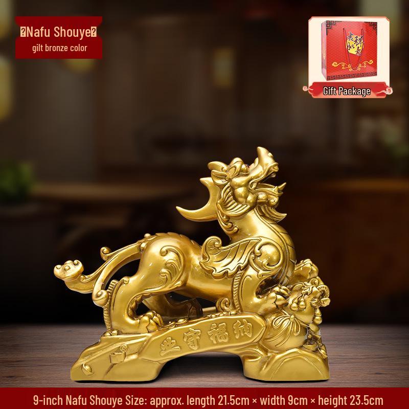 Prosperous Wealth Pixiu Ornaments: Fortune-Building Gifts for Shop Openings & Housewarmings