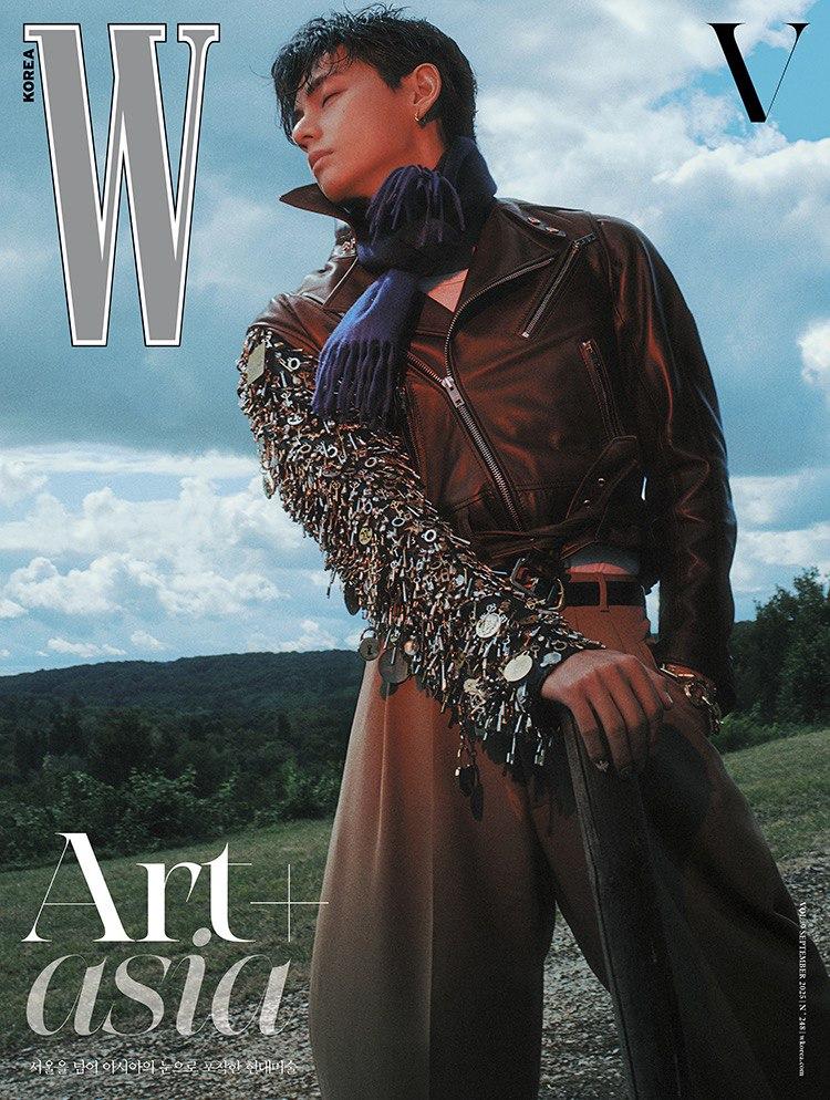 W Korea 2025 září BTS V K POP, K STAR, KFASHION, KBEAUTY, IDOL, BTS Army