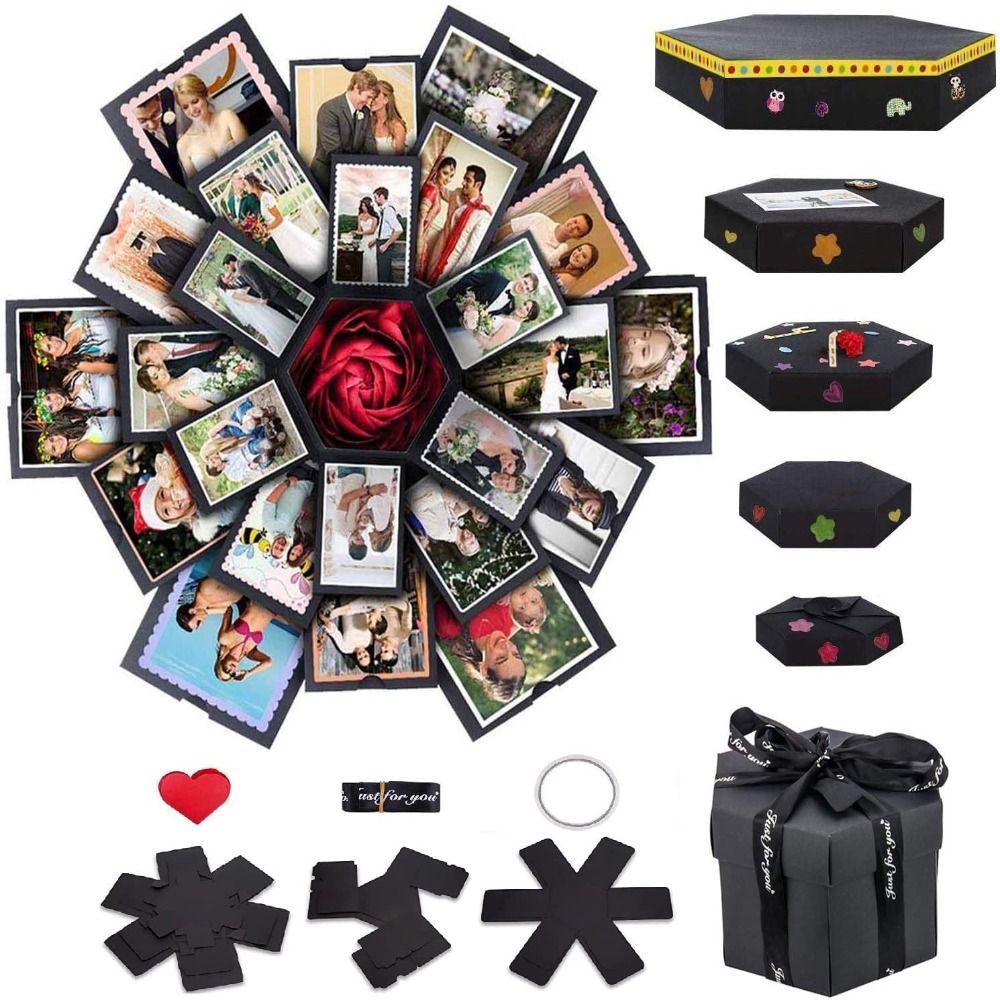 Pop Up Design Creative Exploding Photo Album Preassembled Surprise Jumping Box  Happy Birthday
