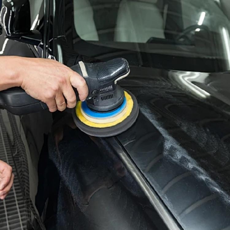 Fine Fiber Synthetic Wool Buffing Disc Collection Multiple Dimensions Quick Changes Backing Systems Buffing Pad