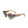 Ladies Brown Cat Eye Sunglasses 0bv8256 54703b 3