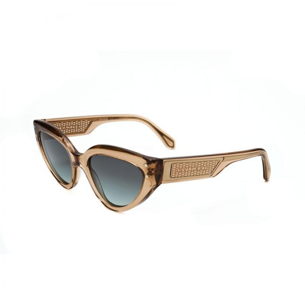 Ladies Brown Cat Eye Sunglasses 0bv8256 54703b 3