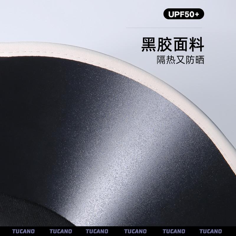 Summer Big Brim Sun Protection Hat Women's Anti-purple Line Empty Top Sun Hat Cycling Face Cover Sun Hat