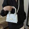 Unique Square Bag for Fashionistas Practical and Stylish PU Shoulder Bag Handbag