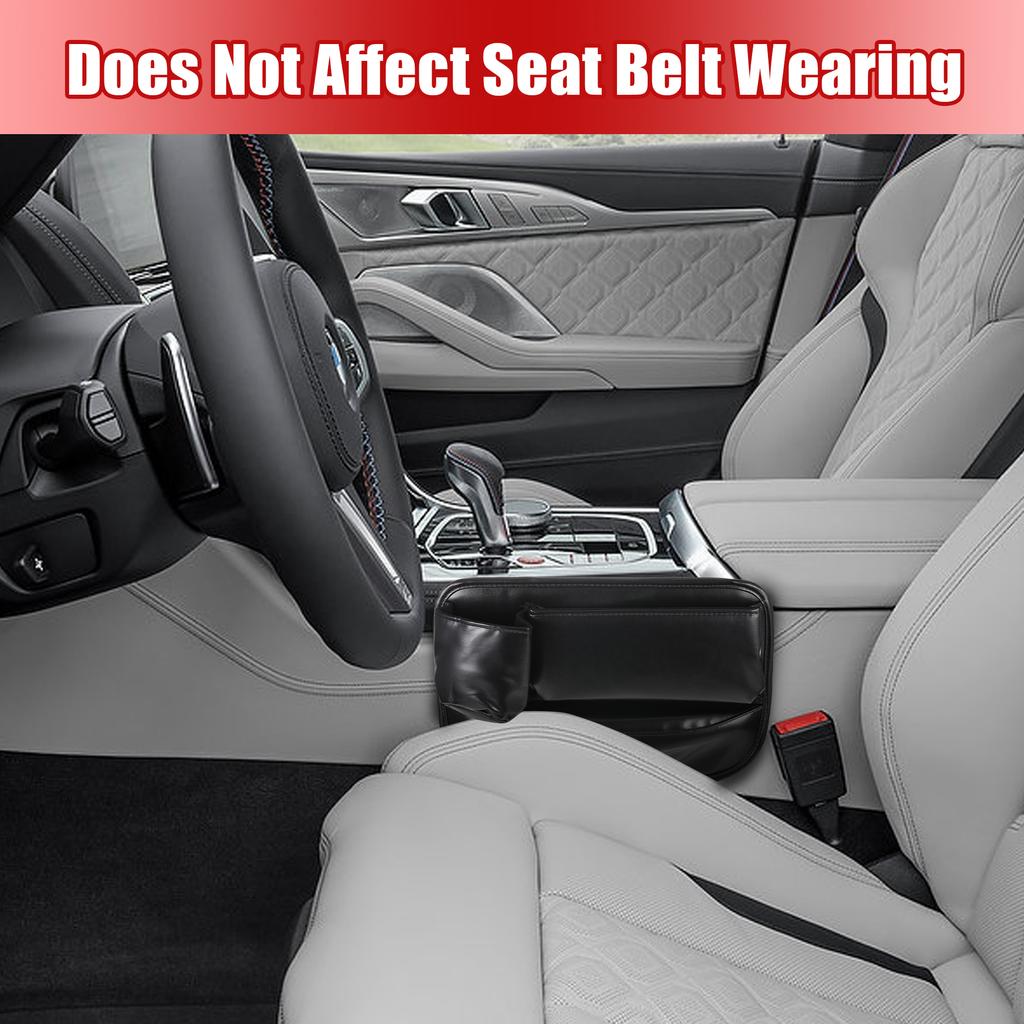 Leather Car Seat Gap Filler Holder Add To Car Journey Wide Application Gap Filler Organiser