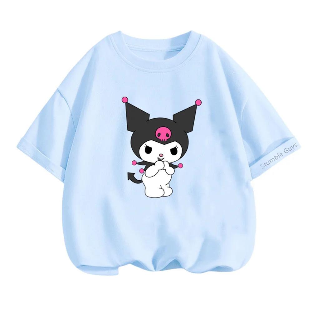 Fashion Children's Summer Casual Short-sleeved Boys Clothes Girls
