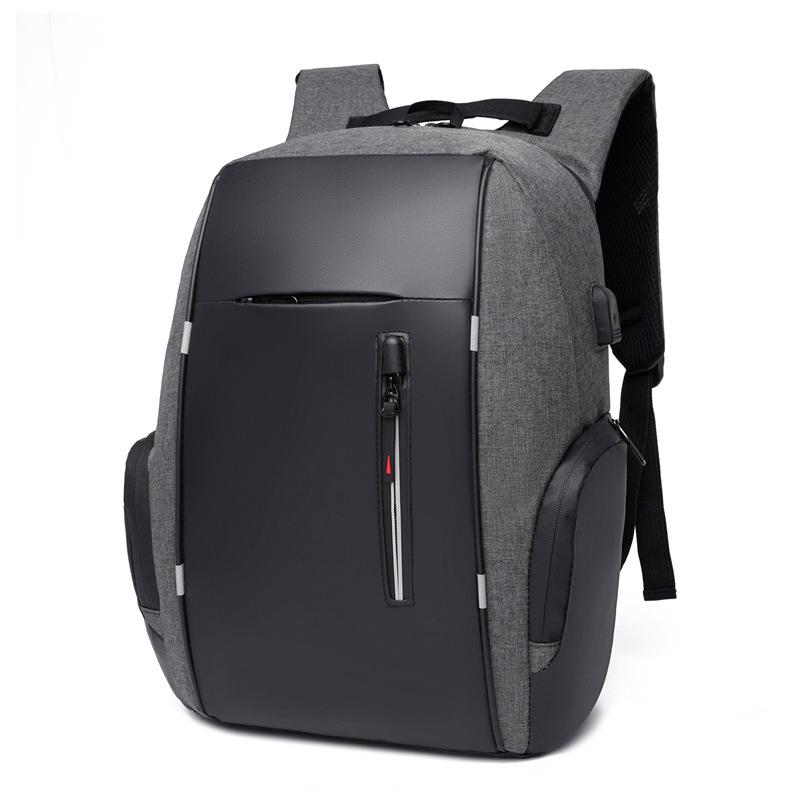 Business backpack men's high-quality anti-theft schoolbag large capacity multi-function usb charging computer backpack waterproof