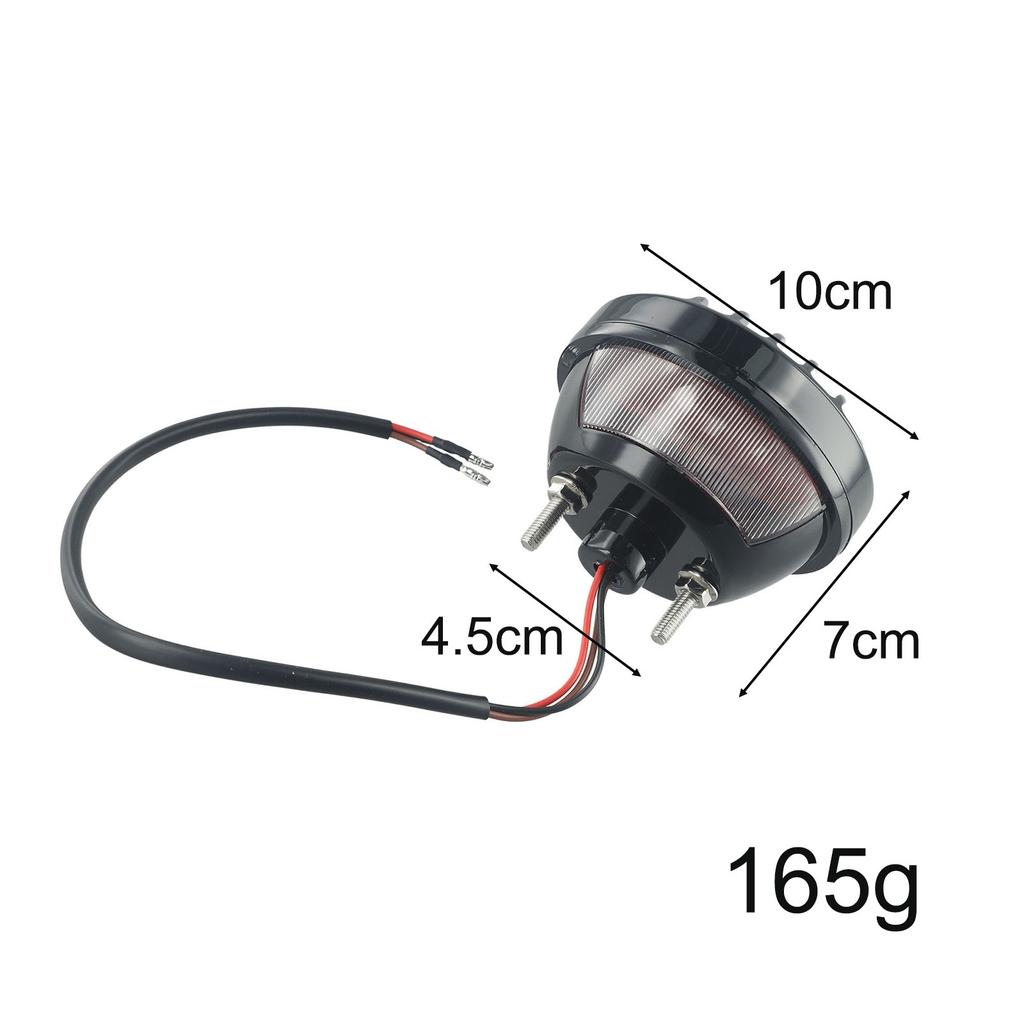 Black Light Brake Light For Motorcycles Motorcycle Plastic