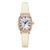 Jyullieoseu Ja-1301 Women'S Round Leather Band Wristwatch