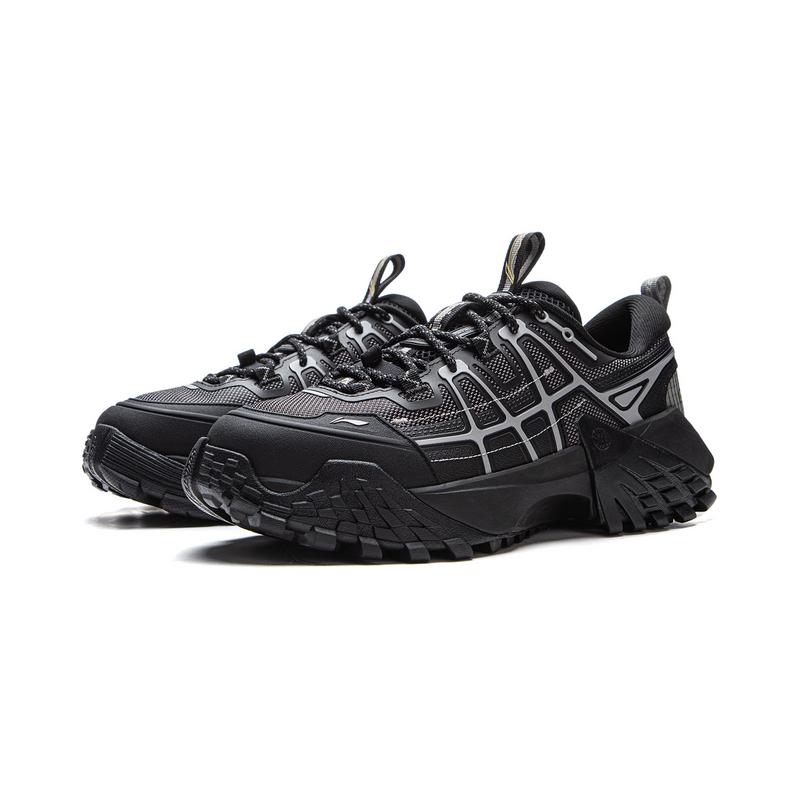 Li Ning CF Outdoor Functional Shoes Unisex Shoes Black AHCV047-1