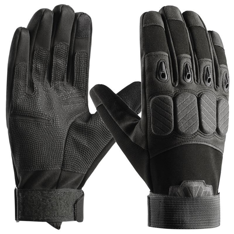 Tactical Gloves Outdoor Cycling Men and Women's Sports Fitness Training Non Slip Breathable Wear-resistant Performance Half Finger Gloves