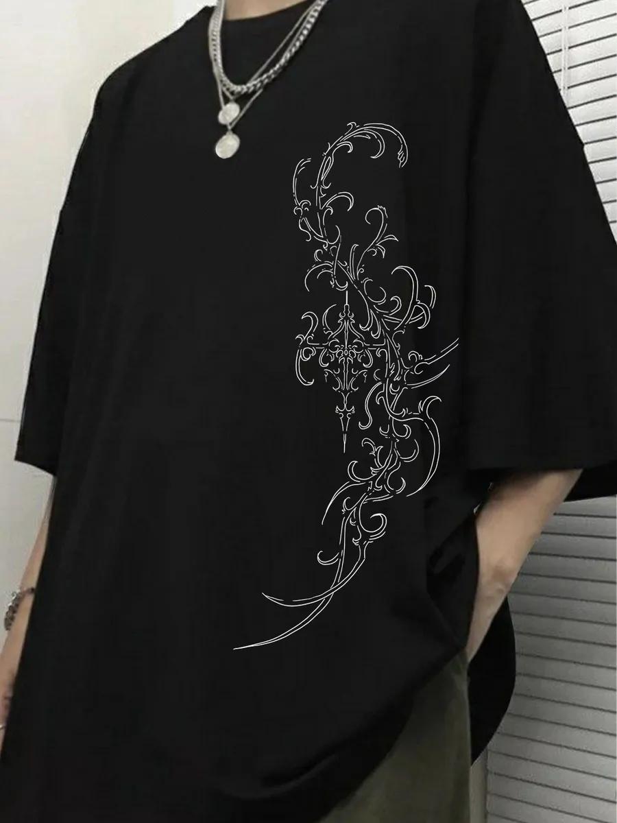Y2K alt drain T-shirt 4XL