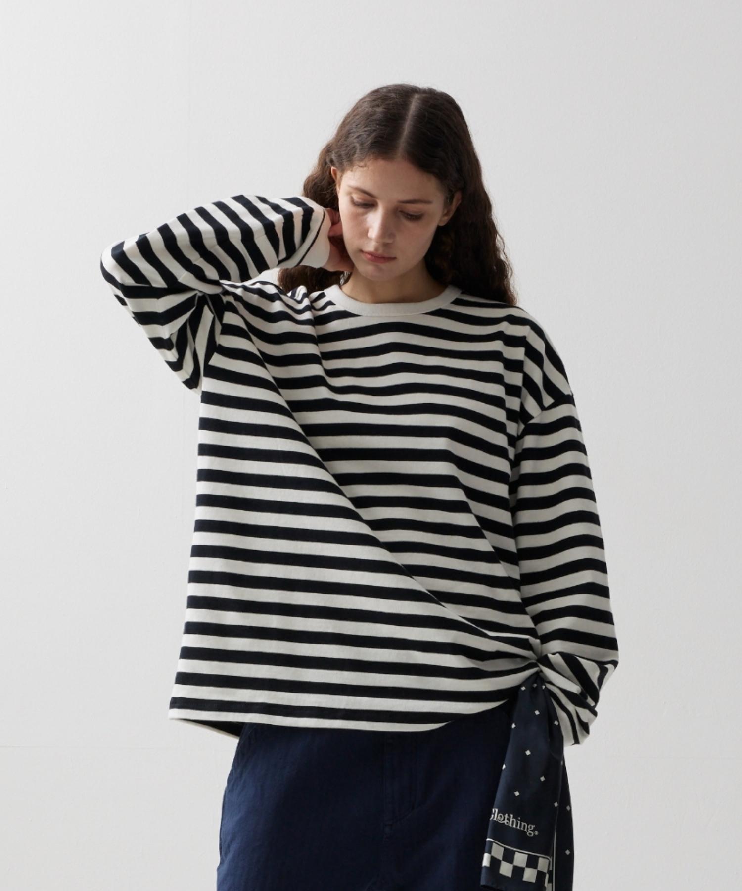 Namer Clothing Ordinary Stripe Longsleeve White L