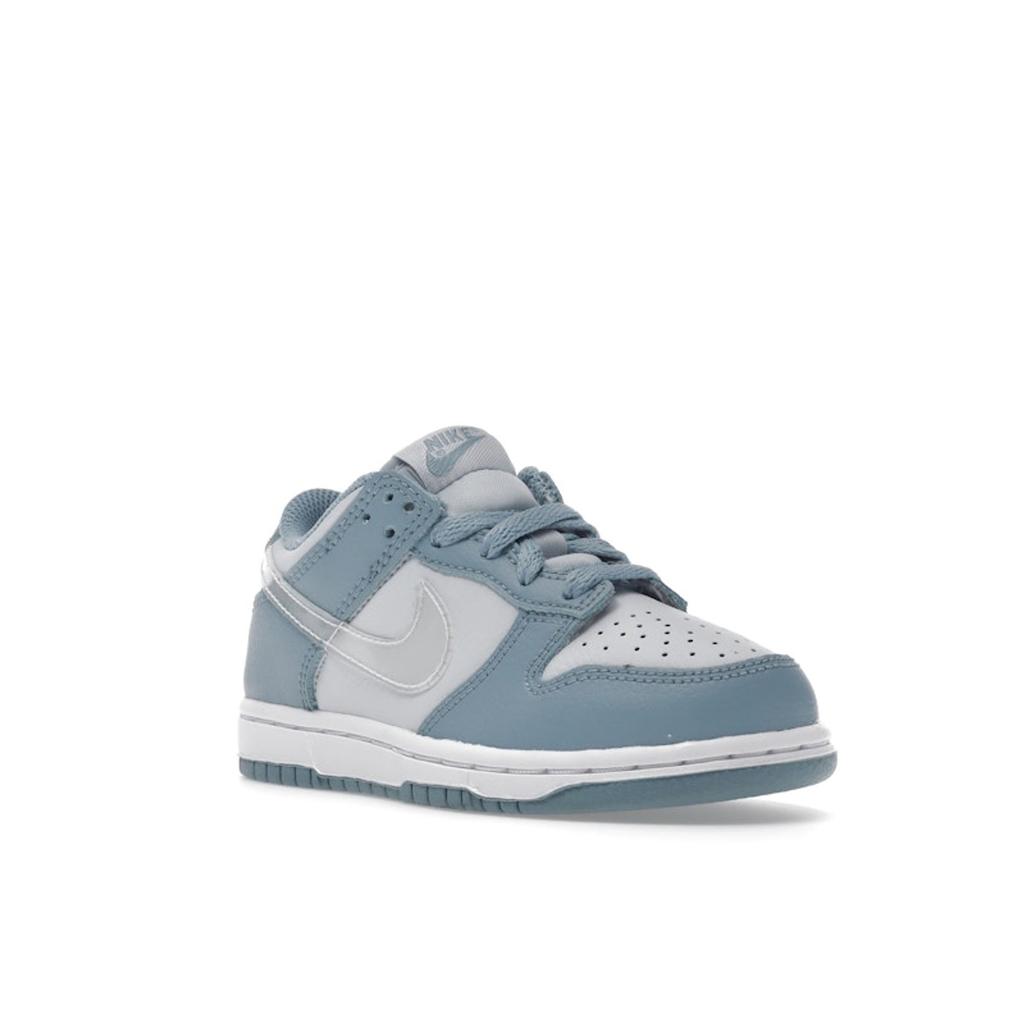 Nike Dunk Low PS Aura Clear Kids Sneakers Blue Worn-Blue White DH9756-401