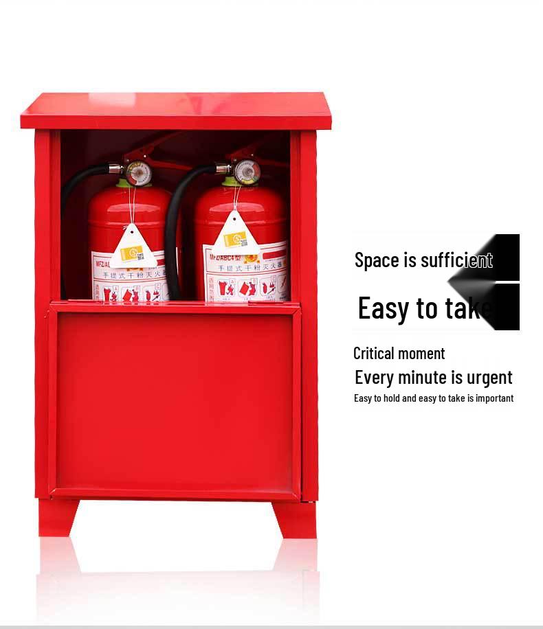 Stainless Steel Fire Extinguisher Box - Durable, Dry Powder, Available In Multiple Sizes for Home & Commercial Use