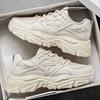 Men's Shoes New Summer Breathable Mesh Casual Thick Sole Non Slip Versatile New White Height-enhancing Sports Daddy Trendy Shoes