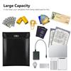 Fireproof Waterproof Document Storage Bag Portable Travel Bag For Money Passport