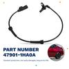 A58X-47901-1HA0A Rear Left ABS Sensor Wheel Speed For 2010- Nissan Micra March K13 Almera Versa Sunny Latio N17_