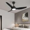 Smart Remote-Control LED Ceiling Fan with Silent Variable Frequency for Living and Dining Rooms