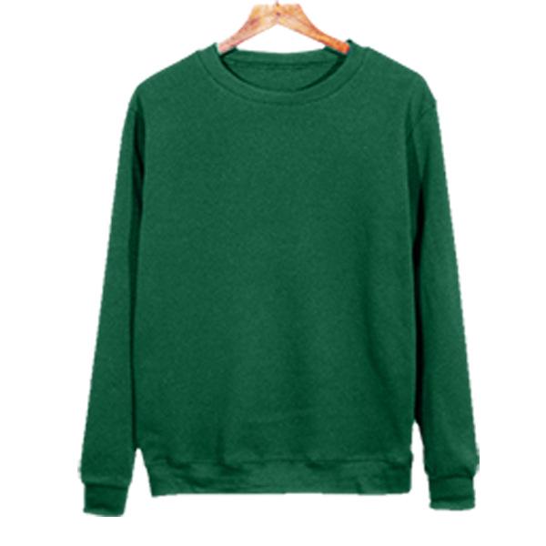 Custom Logo Polyester Round Neck Sweatshirt with Your Design Print
