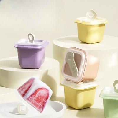 Ice Cube Homemade Ice Cream Mold Special Silicone Ice Cube Baby Food Frozen Ice Cube Popsicle Ice Cream Mold