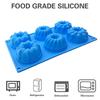Fluted Tube Cake Pan Fancy Donuts Silicone Mold For Baking Donas Cupcake Soap Making Tool Moldes De Silicona Kitchen Accessory
