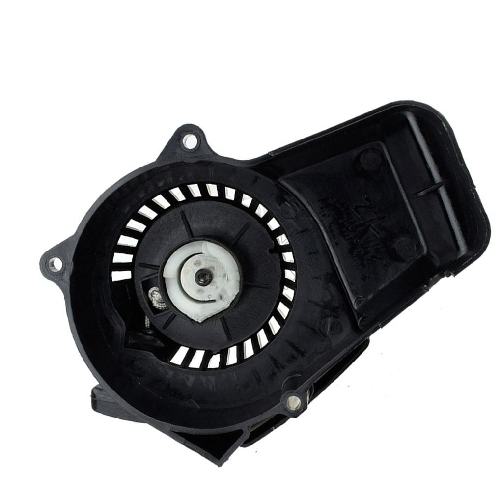 47cc 49cc Mini Aluminum ATV Pull Start Recoil Starter Dirt Bike Scooter Black