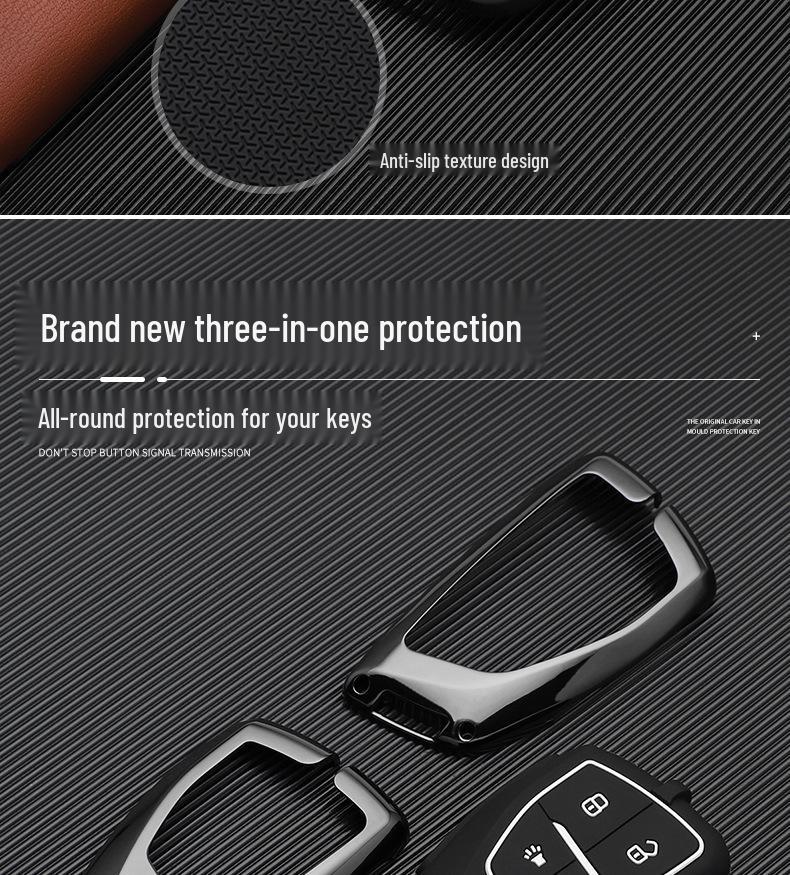 Buick Encore S Key Case: Fashionable Car Key Bag with Decorative Buckle.