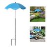 Metal Stake Plant Umbrellas Adjustable Sunshade Umbrella Portable Sun Protection Cover  Flower Pots