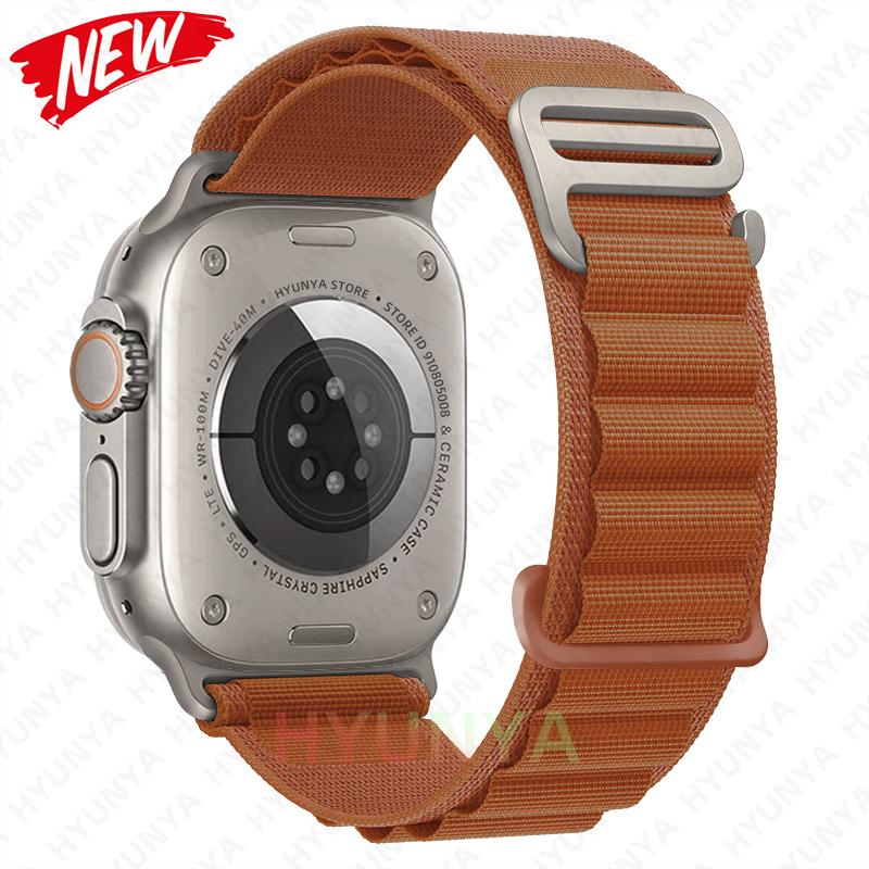 Alpine Straps for Watch Bands iWatch Series 10 11 46mm 9 8 7 SE Ultra 2 3 49mm 44mm 45mm 40mm 41mm 42mm Watchband Bracelet