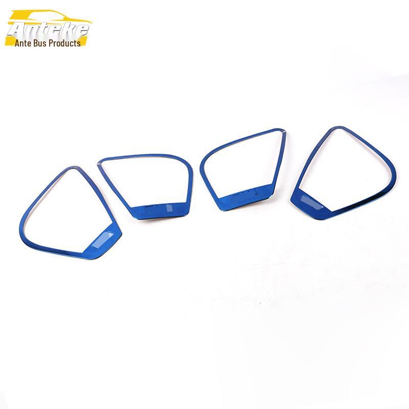Borgward BX7 Stainless Steel Speaker Cover - Decorative Audio Accessory