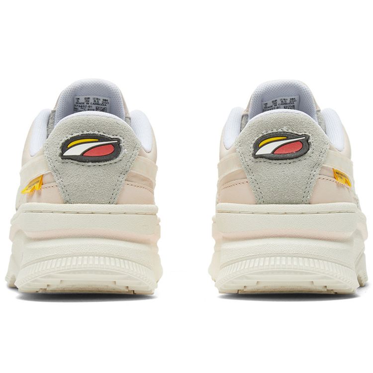 Puma Deva L Random Even Thick Sole Shock Absorption Low Top Skate Shoes Women Sneaker Bright-Pink 373457-01